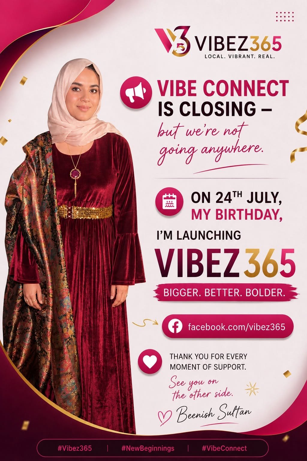 Vibez365 Launch & Birthday Celebration